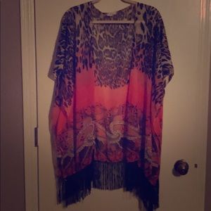 Sheer cardigan